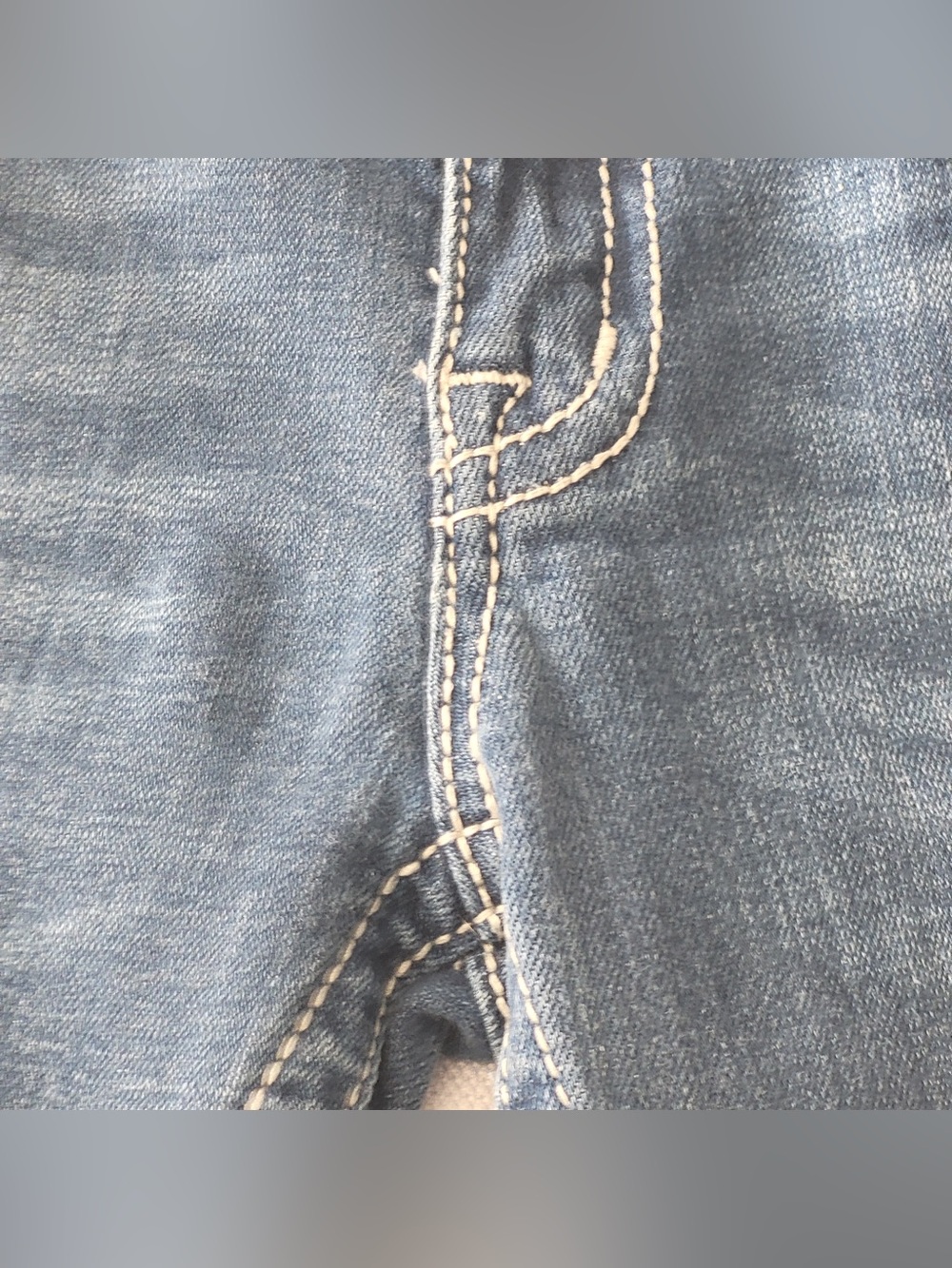Miss Me Distressed Boot Cut Jeans - Blue Wash JE5002818L size 30 - Picture 8 of 13
